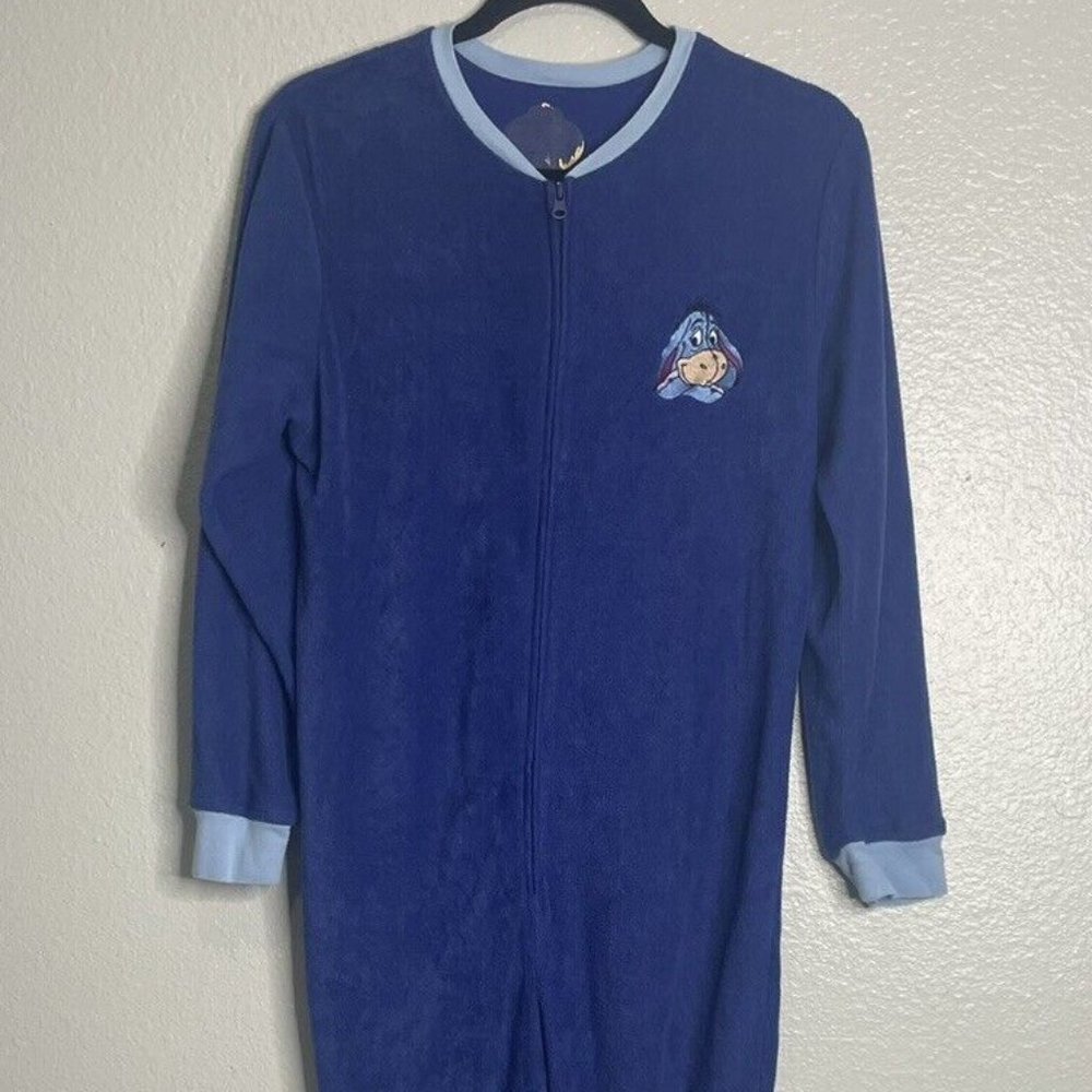 Vintage Disney Eeyore Winnie the Pooh One Piece Footy Pajama Medium